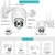 Câmera De Segurança Externa Wifi ABQ- A8 Prova D'água Full Hd na internet