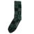 Meia quadriculada caveiras Verde / Preto Alexandre Herchcovitch - comprar online