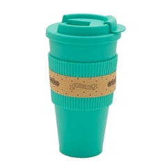 VASO TERMICO ALTO BANDA SILICONA VERDE