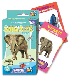 CARTAS INFANTILES FLASH CARDS ANIMALES