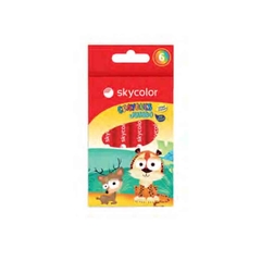 CRAYONES SKYCOLOR JUMBO X6 COLORES SURTIDOS