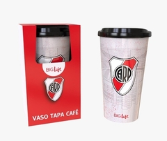 VASO TAPA CAFE CON ESTUCHE RIVER