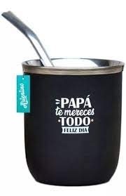 MATE ACERO FELIZ DIA PAPA