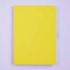 CUADERNO COSIDO 19X23CM 48HJS TRAMA AMARILLO