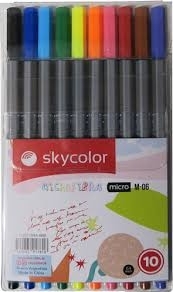 MICROFIBRA SKYCOLOR M-06 X10 COLORES SURTIDOS