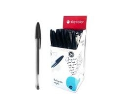 BOLIGRAFO SKYCOLOR NEGRO 1MM