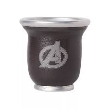 MATE DE VIDRIO FORRADO AVENGERS