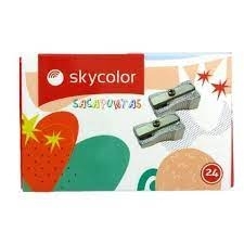 SACAPUNTAS SKYCOLOR METALICO