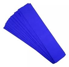 PAPEL CREPE SKYCOLOR COLOR AZUL X2MTS