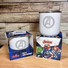 MATE ACERO INOXIDABLE AVENGERS CON ESTUCHE