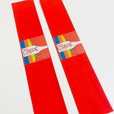 PAPEL CREPE SKYCOLOR COLOR ROJO X2MTS