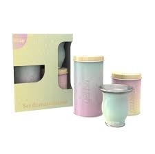 SET MATE DELUXE CUÑOS PASTEL