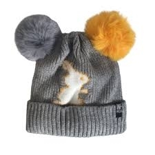 GORRO KIDS INFLUENCER 2 POMPONES