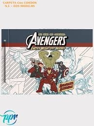 CARPETA AVENGERS HISTORIETA N5 31X22CM