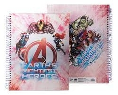 CUADERNO UNIVERSITARIO TAPA BLANDA 21X29CM AVENGERS