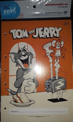 SEPARADORES TOM Y JERRY A4