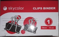 CLIPS BINDER SKYCOLOR N1 X12