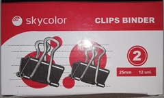 CLIPS BINDER SKYCOLOR N2 X12