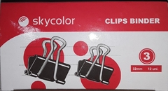 CLIPS BINDER SKYCOLOR N3 X12