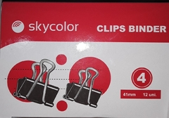CLIPS BINDER SKYCOLOR N4 X12