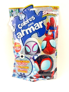 FLOW PACK COLORES PARA ARMAR SPIDERMAN