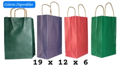 BOLSA CON MANIJA COLORES N1 19X12X6