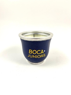 MATE DE VIDRIO FORRADO BOCA