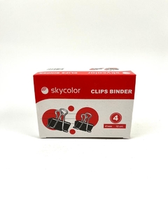 CLIPS BINDER SKYCOLOR N4 X12