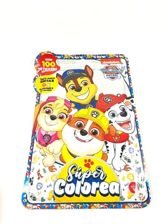 FLOW PACK SUPER COLOREA PAW PATROL