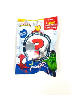 FLOW PACK MINI SORPRESA SPIDERMAN