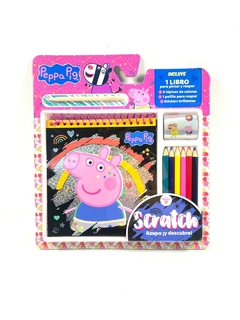 BLISTER SCRATCH PEPPA PIG