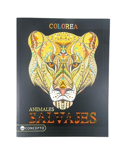 COLORES Y EMOCIONES COLOREA ANIMALES SALVAJES