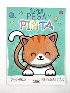 SUPER PEGA Y PINTA GATO