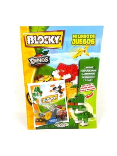 BLOCKY MI LIBRO DE JUEGOS DINOS