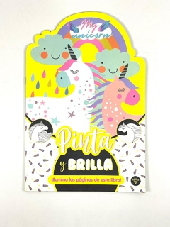 PINTA Y BRILLA UNICORNIO