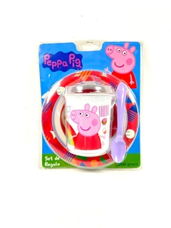 BOWL + TAZA GRANDE PEPPA PIG