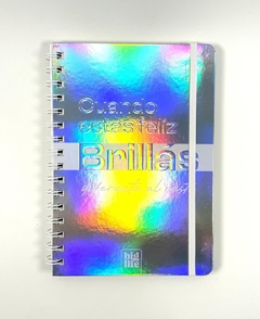 CUADERNO A5 15X21 HOLO / 120 PAG