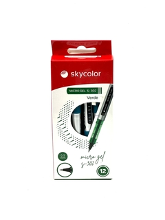 BOLIGRAFO SKYCOLOR MICRO GEL S-302 VERDE