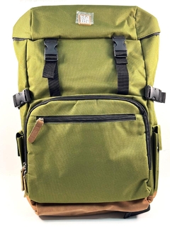 MOCHILA VERDE MILITAR 17"