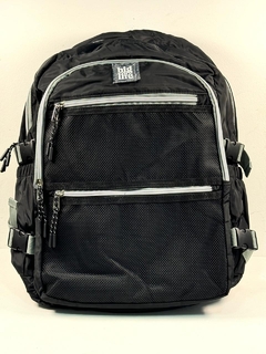 MOCHILA NYLON NEGRO 17"