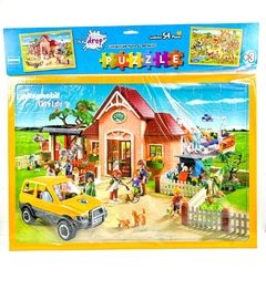 PUZZLE PLAYMOBIL X54 PIEZAS CITY LIFE