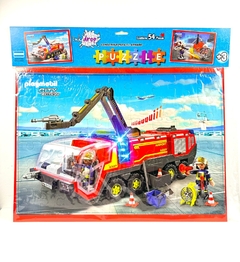 PUZZLE PLAYMOBIL X54 PIEZAS CITY ACTION