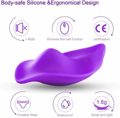 Imagem do Vibrador Estimulador Clitóris e Ponto G c/Controle Remoto