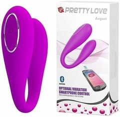 Massageador de Casal August - Pretty Love - Conexão Via Bluetooth