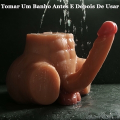 Boneco Sexual Masculino 2 em 1: Prazer e Realismo Total - SexToy Online - O melhor SexShop da internet