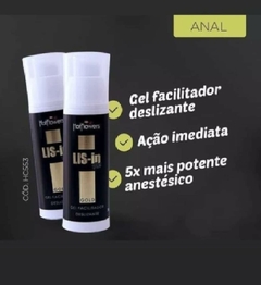 Gel Anal Dessensibilizante e Facilitador - Anal Lis-In - comprar online