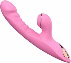 Vibrador Feminino e Sucção com Aquecimento 7 Vibrações