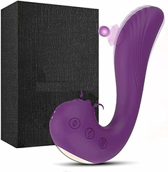 Vibrador sugador de clitóris c/estimulação do ponto G - comprar online