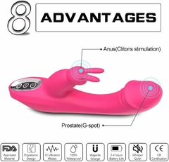 Vibrador OLLY - Ponto G e Clitóris 7 Vibrações - SexToy Online - O melhor SexShop da internet