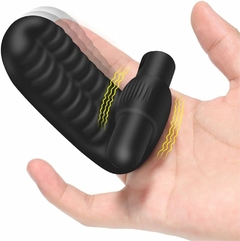 Vibrador Dedo Silicone 10 Velocidades Zatla